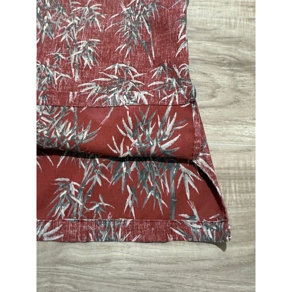 Reyn Spooner Alfred Shakeen Reverse Bamboo Print Hawaiian Shirt - Size Large - Picture 11 of 12